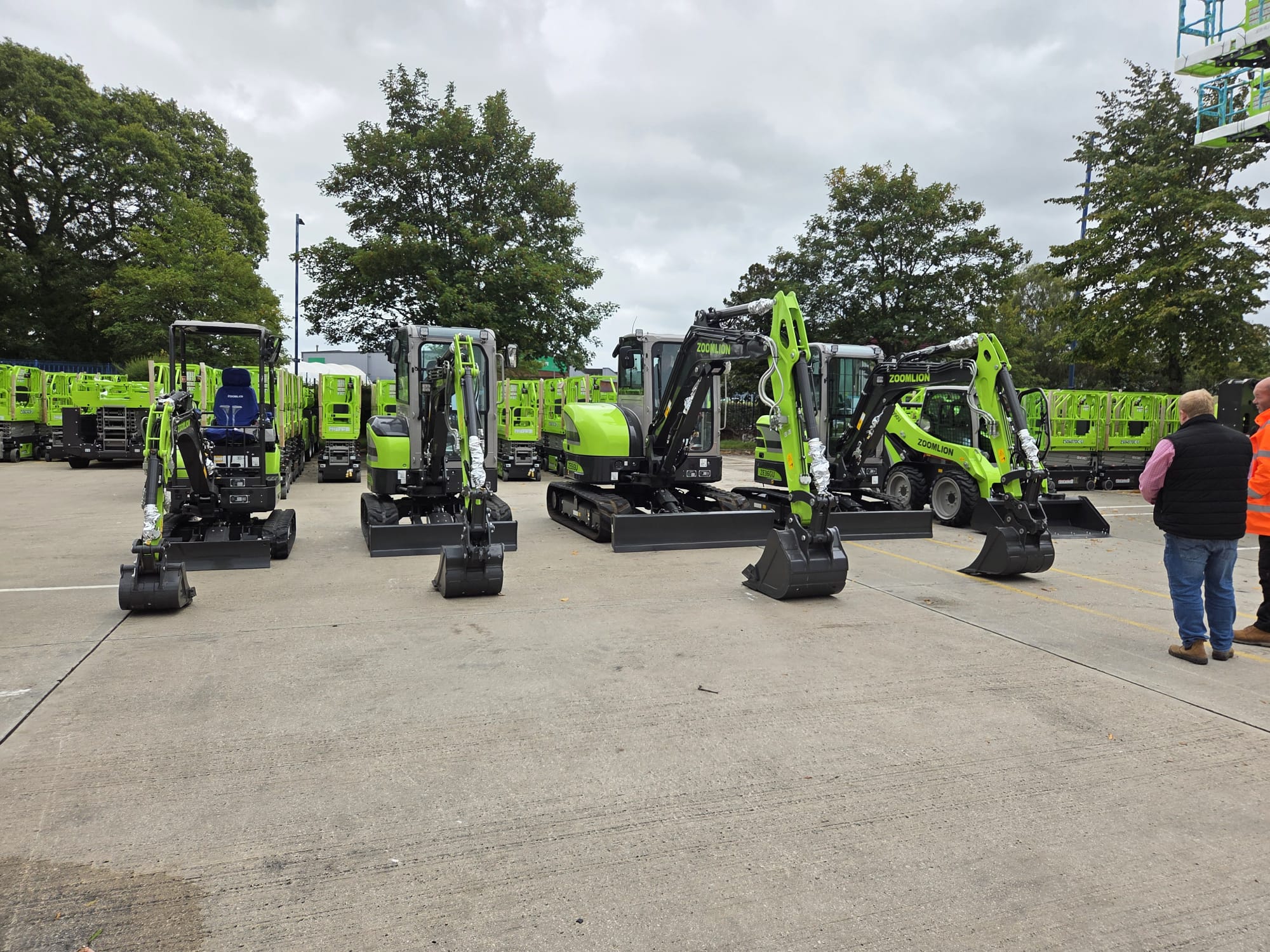 Zoomlion Excavators & Skidsteers