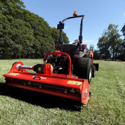 Hydraulic Offset Flail Mowers With Rear Door